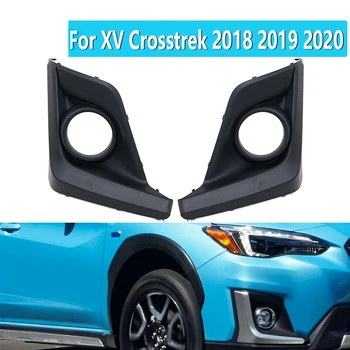 1 Pár Predný Nárazník Hmlové Svetlo Kryt Hmly na Čítanie Rám Pre Subaru XV Crosstrek 2018 2019 2020 Auto Príslušenstvo
