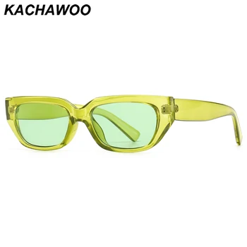 Kachawoo zelená námestí retro slnečné okuliare ženy candy farby malé rámom slnečné okuliare pre mužov trendy unisex okuliare ružová modrá lacné