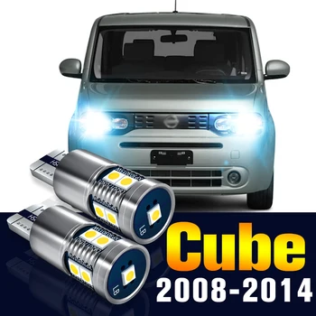 2ks LED Odbavenie Žiarovky Parkovacie Svietidlo Pre Nissan Cube Z12 2008-2014 2009 2010 2011 2012 2013 Príslušenstvo