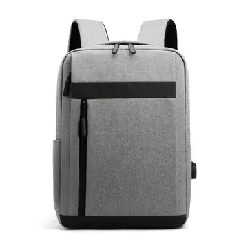 Pánske Batoh Módne Jednoduché Multifunkčné USB Nabíjanie Batoh Business Travel Notebook Tašky Pre Mužov