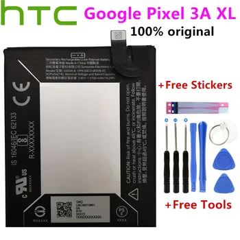 100% originálne 3700mAh / 14.24 Wh G020A-B Telefón Náhradné Batérie Pre HTC Google Pixel 3A XL Batérie+ Nástroje +samolepky