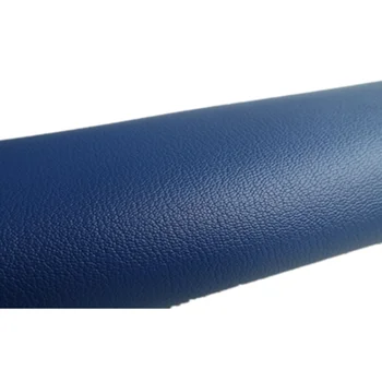 Modrá Goatskin 1.2-1.6 MM Ručné Kvalitné DIY Taška Gauč Kožené Papuče Materiál Pevný A Zmenšuje Linky