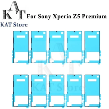 10Pcs Pôvodný Pre Sony Xperia Z5 Premium E6853 E6883 E6833 Späť na Bývanie Kryt Batérie Samolepiace Nálepky Výmena Pásky