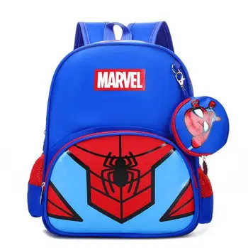 Disney detský Batoh Roztomilý Spiderman Dieťa Materskej Školy Taška Chlapci Dievčatá Mrazené Schoolbags dary