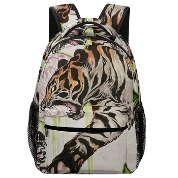 Nové Umenie Tiger Kabelky pre Študentov Deti, Mládež, Školské tašky Roztomilý Tašky Pre Ženy