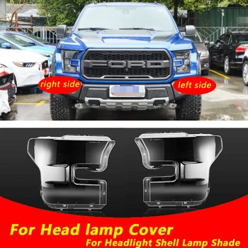 Použitie Pre Ford F150 Raptor 2015-2018 Raptor Transparentný Kryt Svetlometu Tienidlo Lampy Predného Svetlometu Shell Tienidlo Objektívu shell