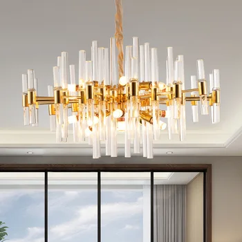 moderné led kameň lesk pendente svietidlá hanglamp kuchynské svietidlá, luster obývacia izba, jedáleň
