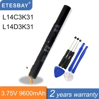 ETESBAY L14C3K31 36WH Batérie pre Lenovo Yoga Tablet 2 1050L 1050F 2-1050F 2-1051F 2-1050L 2-1050LC 2-1051L Yt2-1050 L14D3K31