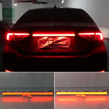 Pre Toyota Corolla 2019 2020 2021 Prostredníctvom tokov, Blikajúce zadné svetlo Dynamické Streamer LED Dekoratívne Svetlo