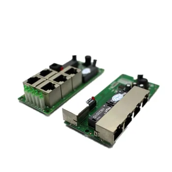 vysoko kvalitný mini lacné, cena 5 port switch modul manufaturer spoločnosti PCB dosky 5 porty siete ethernet prepínače modul