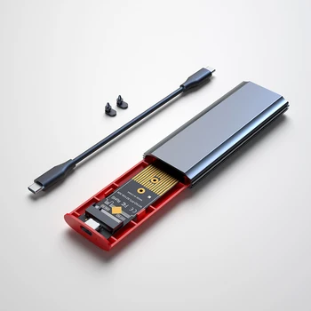 M2 SSD NVME Krytu Dual Protokol M. 2 na USB 3.1 SSD Box Prípade NVME PCIE NGFF SATA 2230/2242/2260/2280 Nástroj, Adaptér Zadarmo