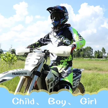 Motocross Dres a Nohavice dieťa, detské oblečenie veľký chlapec dievča chlapec Motocykel závodná vyhovovali výstroj nastaviť Moto Nastaviť racing suit UTV