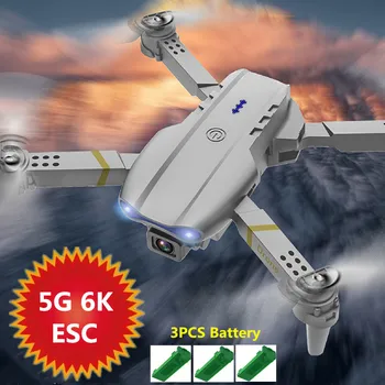 5G 6K WIFI FPV RC Drone S 6K ESC Dual Camera RC Quadcopter tlak Vzduchu, pevná výška snímania Trajektórie letu Lietadla Darček