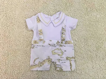 Maloobchod Módne vysokej kvality Značky Baby remienky novorodenca oblečenie Detské oblečenie jumpsuit pre dieťa romper lete