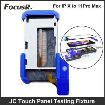 JC LCD Displej Dotykový Panel Skúšobné Zariadenie Pre iPhone X XS 11 Pro Max Mobilný Telefón TP Digitalizátorom. Č Zváranie Tesing Rám Oprava Nástrojov