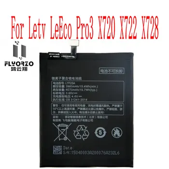 Vysoká Kvalita 4070mAh LTF23A Batérie Pre Letv LeEco Pro3 X720 X722 X728 X622 X626 X525 X528 X829 Mobilný Telefón