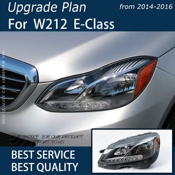 Auto Svetlá Pre W212 E-Class 2014-2016 LED Auto Svetlometu Montáž Upgrade AKD Originálny Dizajn Hot Predaj Lampa Nástroj Príslušenstvo