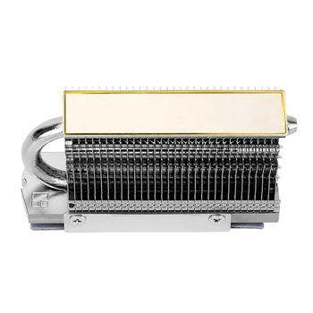 HR-09 2280 M. 2 SSD Chladič (Solid State Drive) Tepelné Trubice Radiátor 14,8 v w/k Obojstranný Silikónové Podložky Plne elektrolyticky pokrývajú