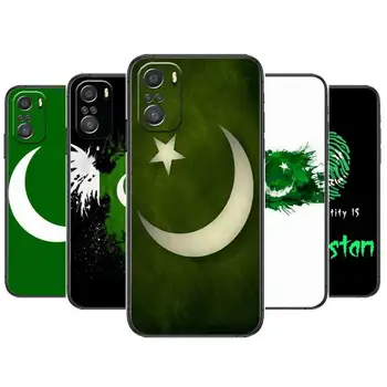 Pakistan vlajka Telefón puzdro Pre xiao redmi 11 Lite pro Ultra 10 9 8 MIX 4 NÁSOBNE 10 TON Čierny Silikónový Kryt Späť Prett