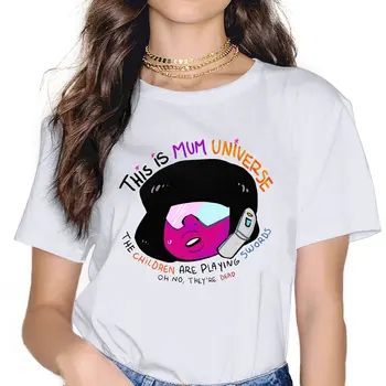 Nevolajte Tu Opäť Ženy Tričko Steven Vesmíru Americký Animovaný Crystal Bežné Tee Tričko Krátky Rukáv, golier Posádky Krku T-Shirt