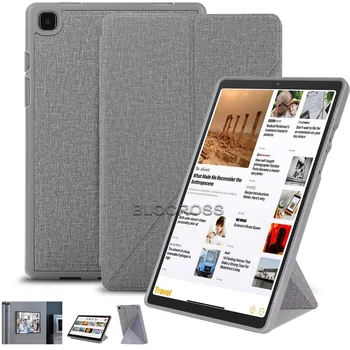 Puzdro pre Samsung Galaxy Tab A7 10.4 2020 Skladacie Kožené Tablet Kryt pre Galaxy Tab A7 SM-T500 T505 T507 10.4 palce Mäkké TPU Späť