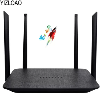 YIZLOAO 4G Wifi Router Antény Širokopásmové Mobilné WiFi 300Mbps 4G 3G CPE odomknutý RJ45 Pre Ázia/Stredný Východ/Afrika/Europe/American