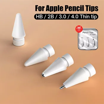 Ceruzka Tipy Pre Apple Ceruzka 1. 2. Generácie Náhradný Tip 2H 2B 3.0 4.0 Mäkké a Tvrdé Dvojité Vrstvený iPad Stylus Nib