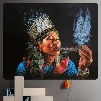 Gobelín Africké Domorodé Tribal Národnej Štýl Údaje Home Art Gobelín Hippie Dekorácie Spálňa, Obývacia Izba Pozadí