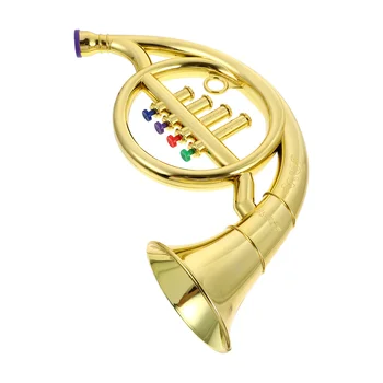 Horn Hračka Trúby Deti Francúzsky Hračky Hudobné Saxofón Nástroj Výkon Rekvizity Childrenmodel Simulované Windnoise Maker