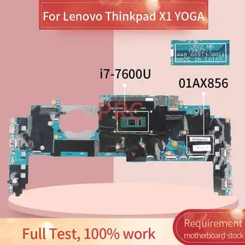 01AX856 Notebook základná doska Pre Lenovo Thinkpad X1 JOGY i7-7600U Notebook Doske s 16GB RAM DDR3