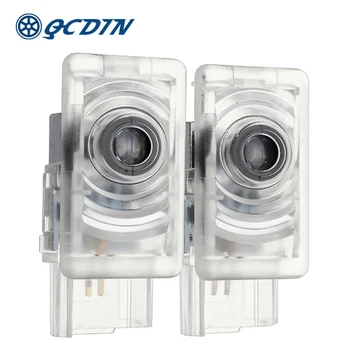 QCDIN LED Dvere Auta Logo Svetlá Dekorácie Tieň Projektor Svetlo pre SRX XTS XT5 ATS CT6 XT4
