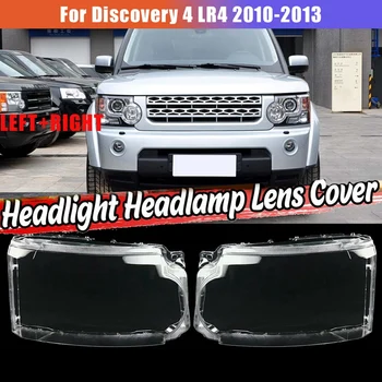 1Pair Ľavá+Pravá na Land Rover Discovery 4 LR4 2010-13 Auto Svetlometov Kryt Objektívu Vedúci Svetlo Tienidlo Predné Svetlo Shell