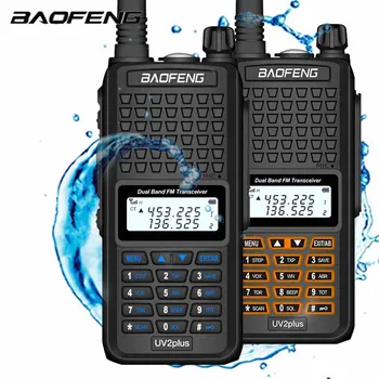 Baofeng Profesionálne Walkie Talkie BF-UV2plus 10W Výkonný dvojpásmový VHF/UHF obojsmerné Rádiové Typ-C UV5R Pro UV9R Plus