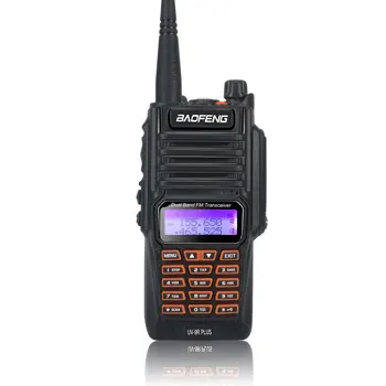 Baofeng UV-9R Plus Rádio Nepremokavé Walkie Talkie VHF UHF Dual Band 8W 128CH ham FM Rádio komunikovať