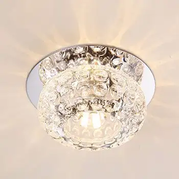 Stropné svietidlo Crystal LED Stropné Svietidlá pre obývacia izba chodba uličkou Vnútorné Osvetlenie Moderné 3W/5W dekoratívne Vložené lampa