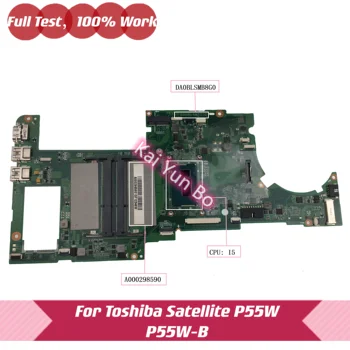 A000298590 DA0BLSMB8G0 Pre Toshiba Satellite P55W P55W-B p55w-5220 p55w-b5200 Notebook Doske W i5-4210U CPU 100% Testované Práce