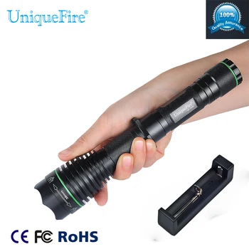 Uniquefire 1508-38mm 940 nm IR Led Baterka 3 Režime Nočné videnie iluminátor + USB Nabíjačka Pre Outdoor Camping Lov