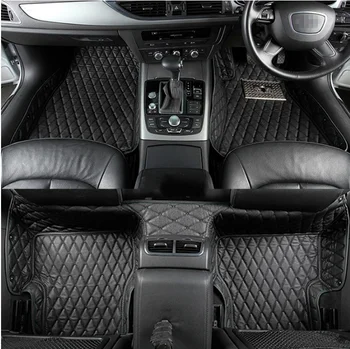Vlastné špeciálne auto podlahové rohože na Pravej Ruke Disk značky Mercedes-Benz Vito W447 3 sedadlá 2020-2014 trvanlivé nepremokavé auto koberce
