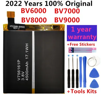 100% Originálne Nové Batérie Pre Blackview BV6000 BV6000S BV7000 BV8000 BV9000 Pro Batterie Bateria Telefón batérie +Bezplatné Nástroje
