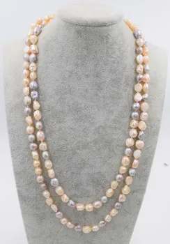 sladkovodné perly multicolor unikátne barokové prírody náhrdelník 4-6 mm veľkoobchod korálky zľava módne darček