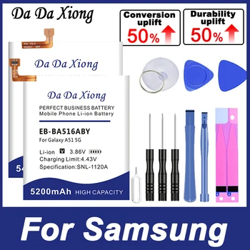 EB-BA516ABY Batérie Pre Samsung Galaxy Note 10 S9 S10 A7 A31 A41 A51 M30 N30 N21 M11 A011 A10 A20 J1 J6 S20U S Plus 5G+Nástroj