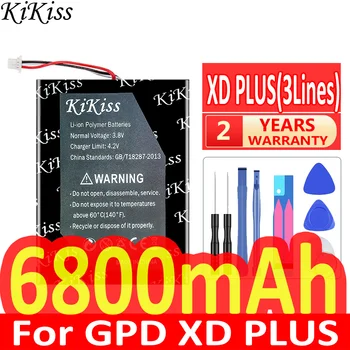 6800mAh KiKiss Výkonné Batérie pre HDP XD PLUS XDPLUS