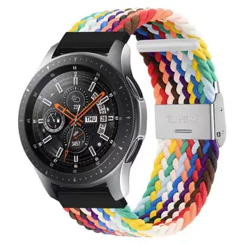 22 mm 20 mm Nastaviteľný popruh pre Samsung galaxy watch3/Active 2/Amazfit gtr pohodlný náramok na zápästie pre Huawei sledovať GT2