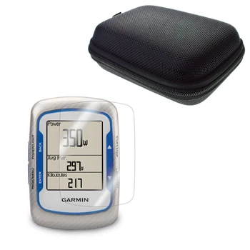 Anti-Shock Prenosné Chrániť Prípade Taška + Clear LCD PET Film Anti-Scratch Screen Protector pre Ručné GPS Garmin Edge 500/200